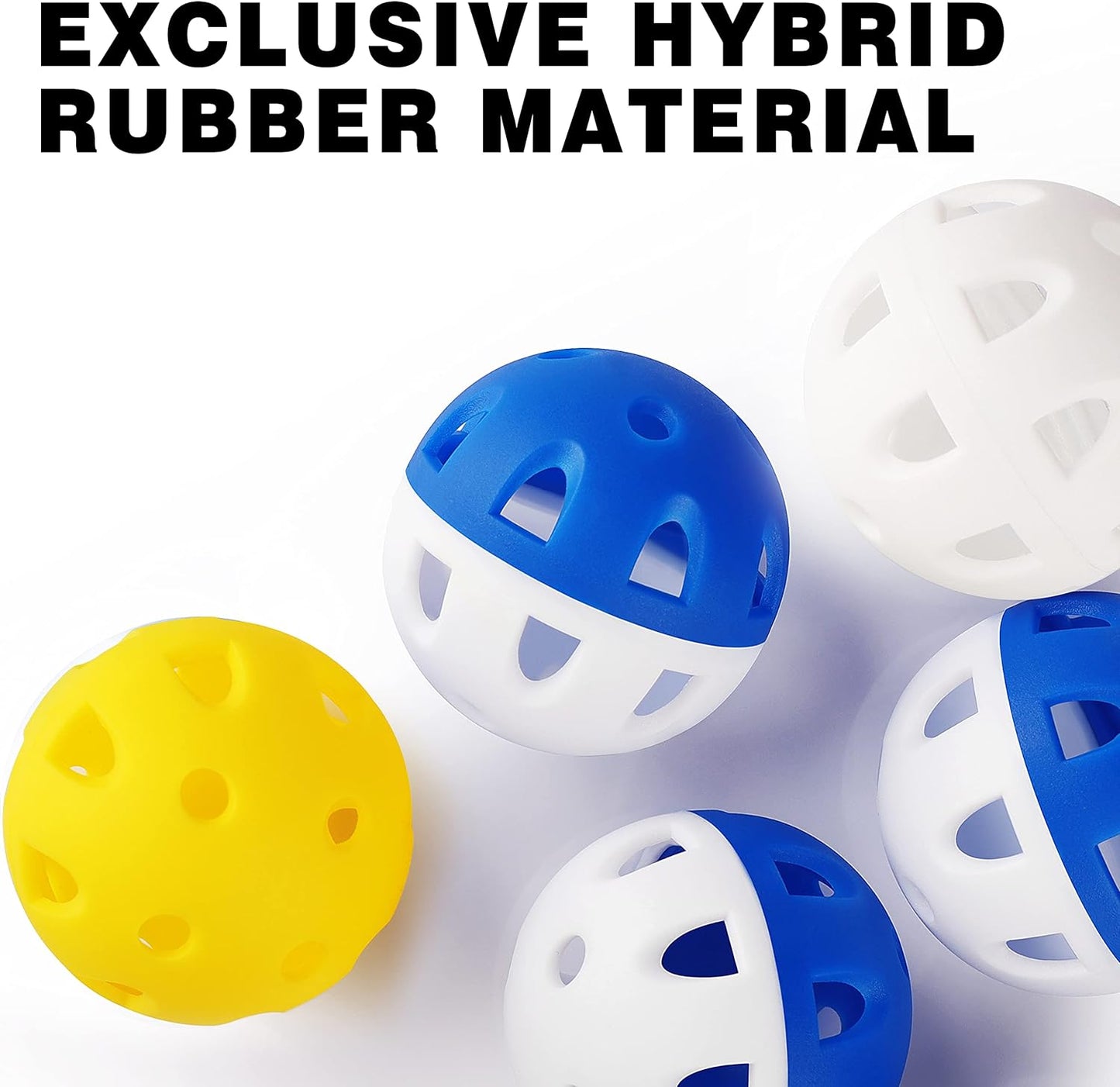 Experience True Golf Training with Limited Flight Practice Balls - Perfect for Mastering Hitting and Side Spin!