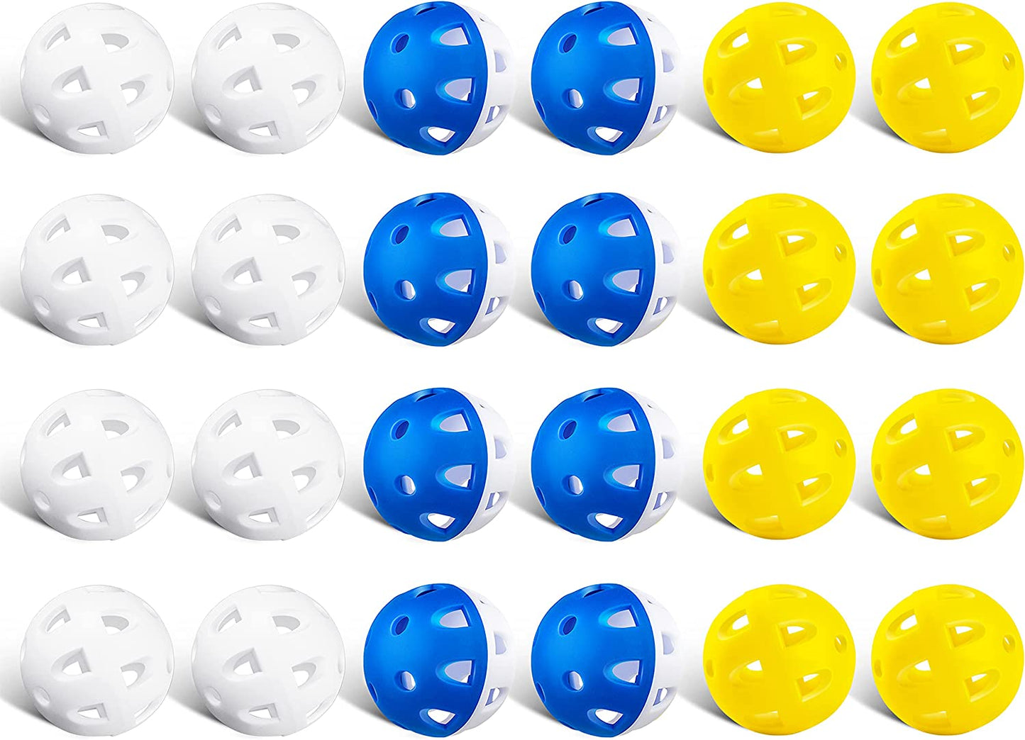 Experience True Golf Training with Limited Flight Practice Balls - Perfect for Mastering Hitting and Side Spin!