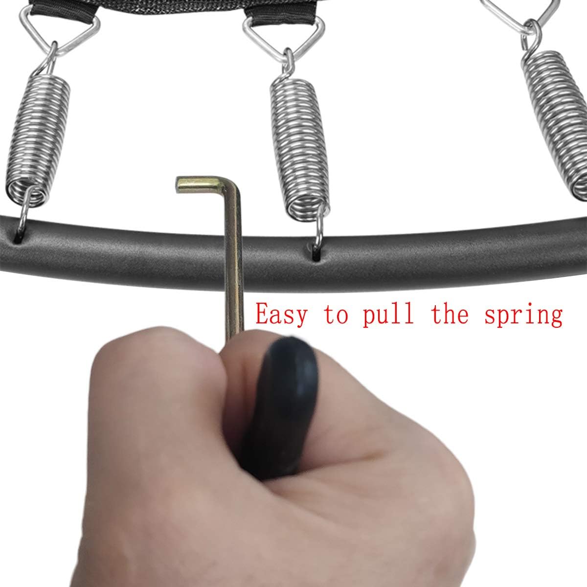 Ultimate Trampoline Spring Pull Tool - Effortless Hooking and Pulling for Easy Assembly!