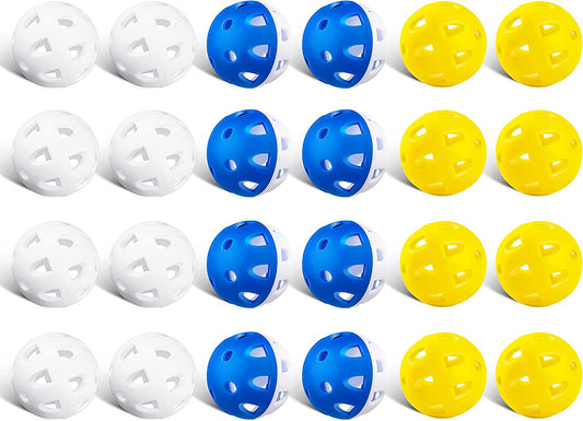 Experience True Golf Training with Limited Flight Practice Balls - Perfect for Mastering Hitting and Side Spin!